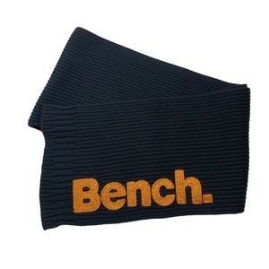 BENCH Dark Blue Knit Scarf Like New